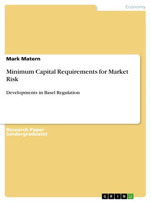 cover image of Minimum Capital Requirements for Market Risk